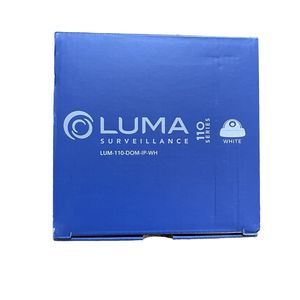 Luma 110 Series Outdoor Dome IP Surveillance Camera White LUM-110-DOM-IP-WH NEW